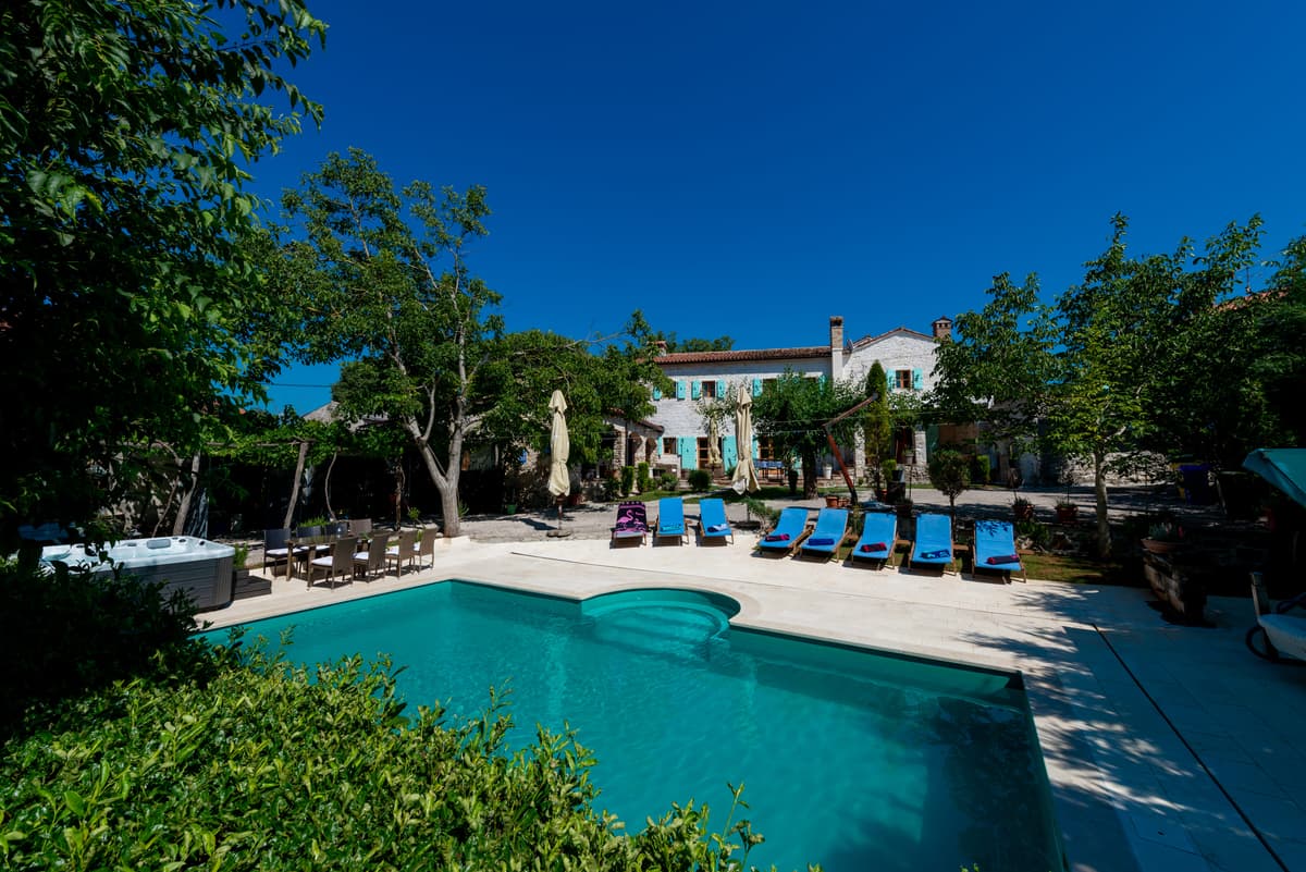 Jacuzzi Villa Panorama Istra