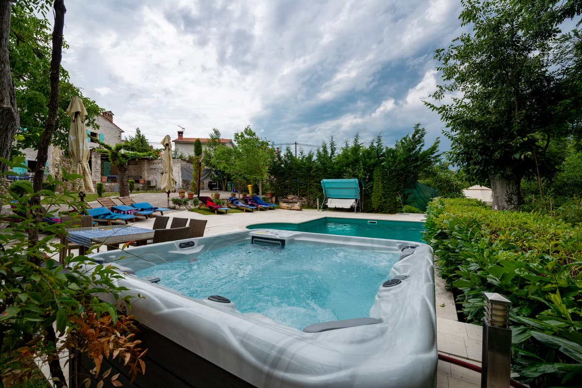 Jacuzzi Villa Panorama Istra